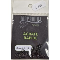 Agrafes rapides