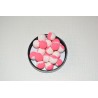 Pop-up fluo rose et blanc